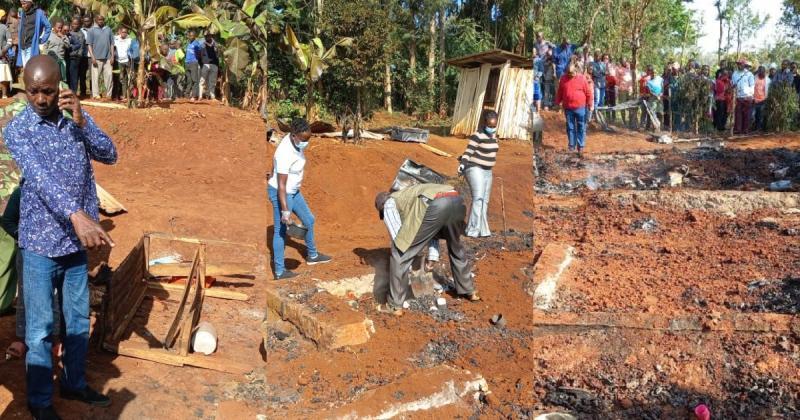 Seven members of a family in Embu perished in a fire.